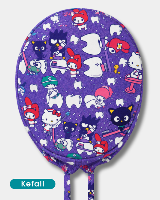 Kefali | gorro quirúrgico gatita odontología