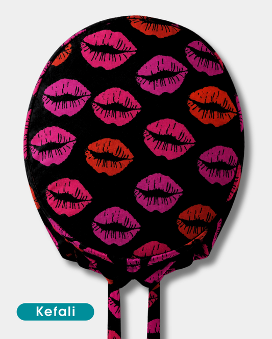Kefali | gorro quirúrgico besos
