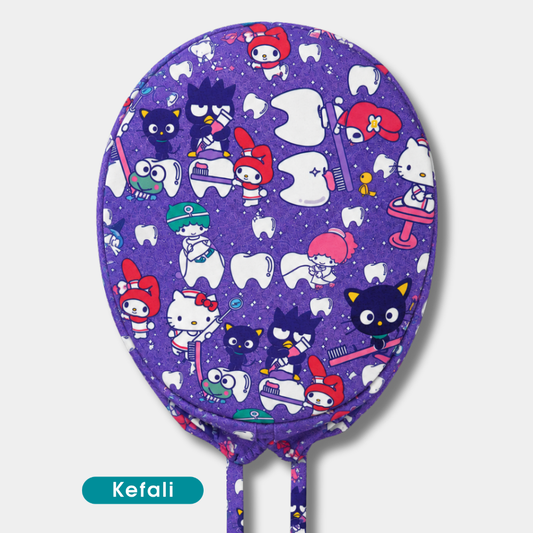 Kefali | gorro quirúrgico gatita odontología