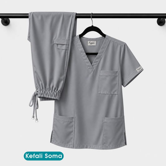 Kefali Soma | pijama quirúrgica gris