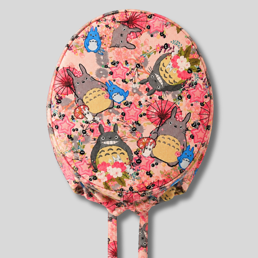 Gorro Quirúrgico Mi Vecino Totoro Rosa