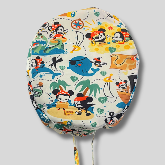Gorro Quirúrgico Mickey Pirata