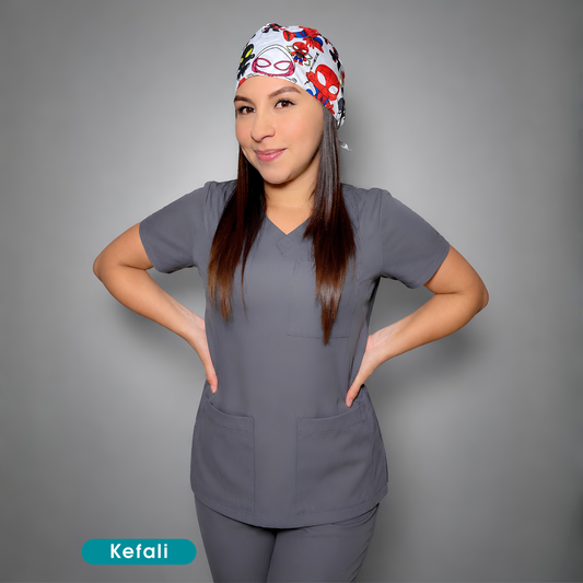 Kefali | gorro quirúrgico multiverso araña