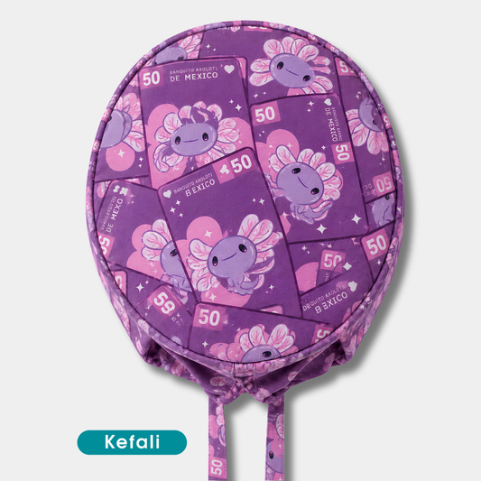 Kefali | gorro quirúrgico billete de ajolote