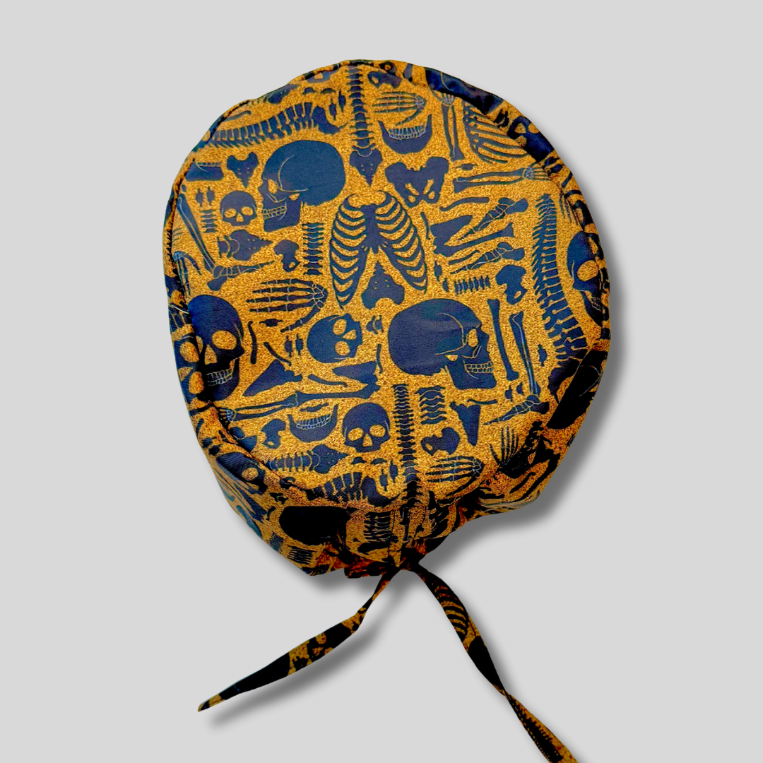 Gorro Quirúrgico Sistema Óseo Dorado