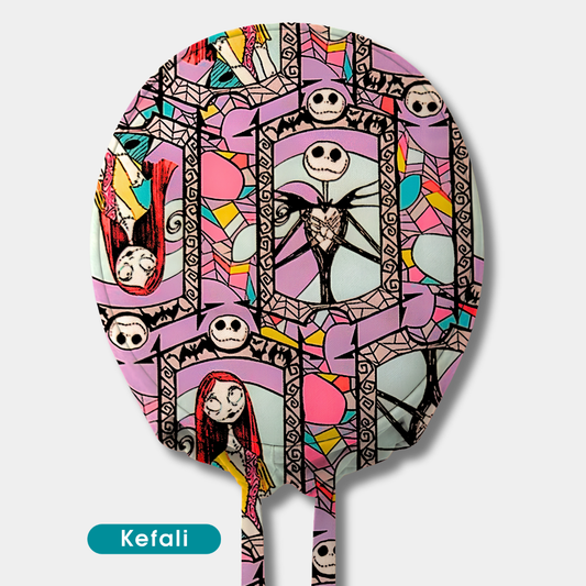 Kefali | gorro quirúrgico jack y sally