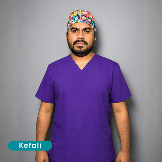 Pijama Quirúrgica | Kefali Soma Morado
