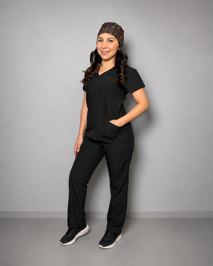 Pijama Quirúrgica Antifluidos Negro