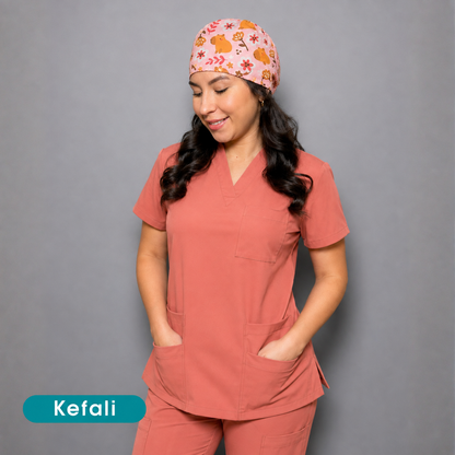 Pijama Quirúrgica | Kefali Soma Salmón